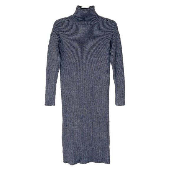 ❤️ IBELL ZHANG Turtleneck Sweater Dress Size S - Picture 1 of 4